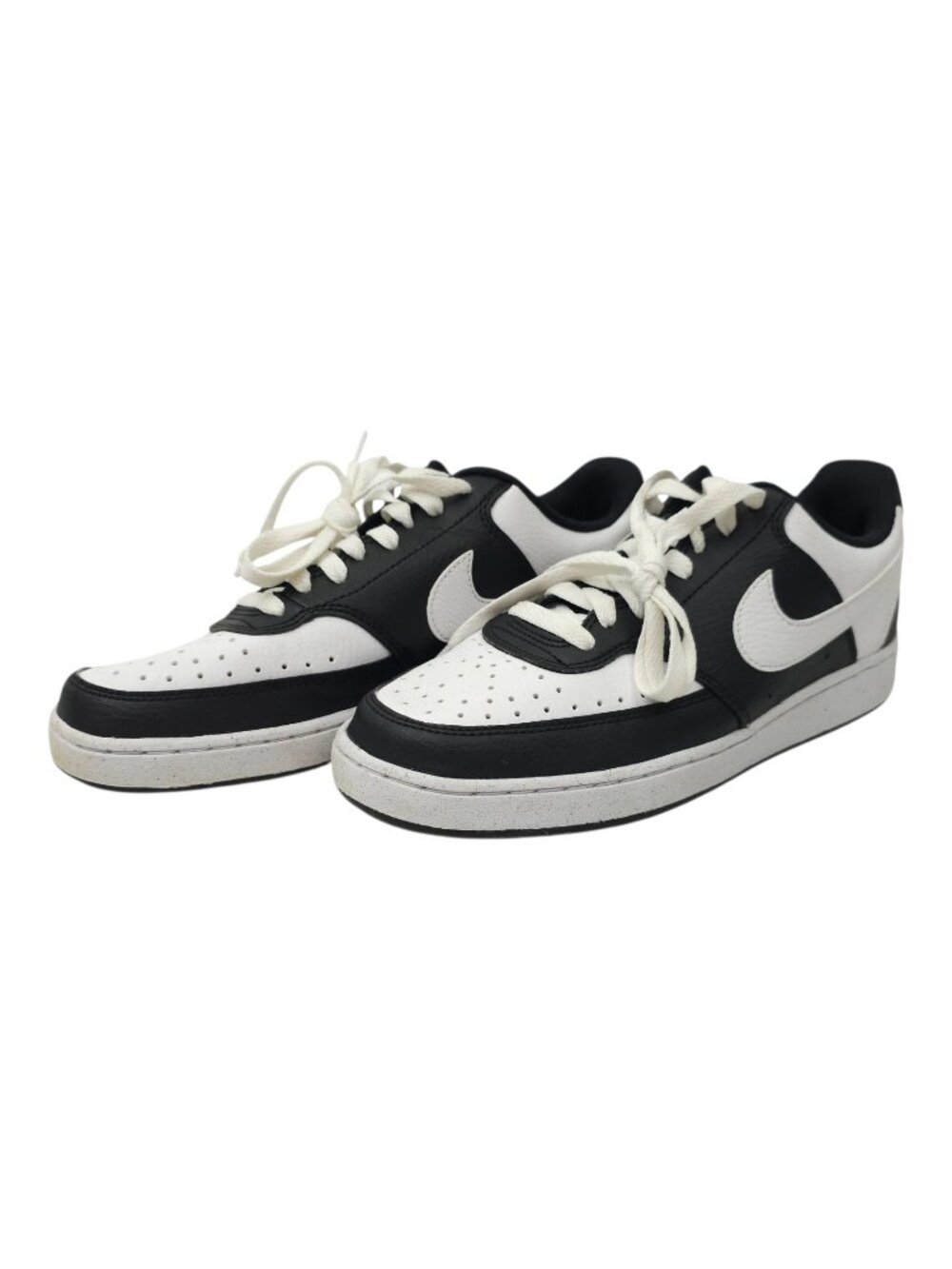 Nike Court Vision Low Men Size 7 Black White Panda Sneakers Shoes HM9862-001